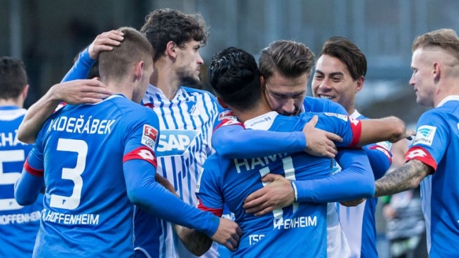 Eduardo Vargas fue titular en triunfo de Hoffenheim en amistoso de intertemporada