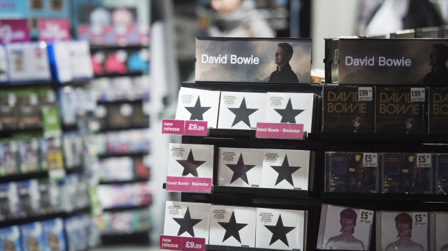 David Bowie es por primera vez número uno en EE.UU.