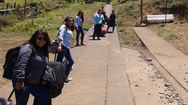 Junji instala jardín de verano en Juan Fernández