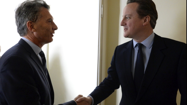 Cameron y Macri abordaron 