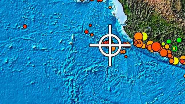 SHOA descartó riesgo de tsunami tras fuerte sismo en costa mexicana