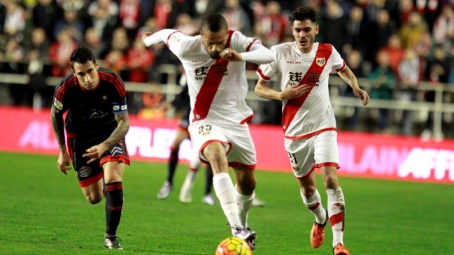 Celta de Orellana y Hernández perdió de visita ante Rayo Vallecano