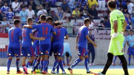 La goleada de Universidad de Chile sobre O'Higgins en el Estadio Nacional