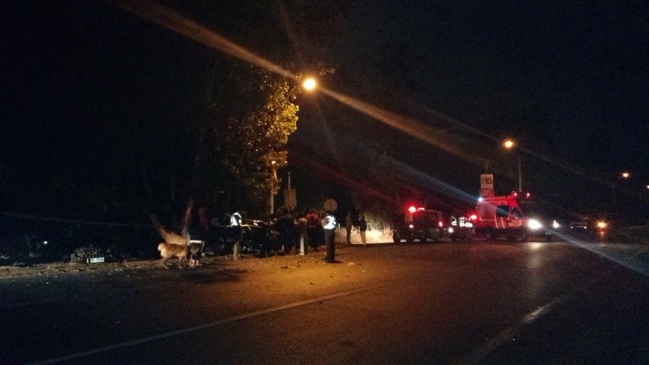 Una persona murió en accidente de tránsito en Melipilla