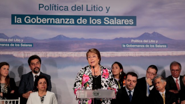 Presidenta Bachelet presentó nueva política del litio: 