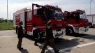 Entregan nuevos carros al Cuerpo de Bomberos de Chile