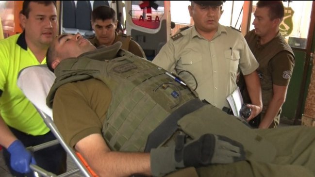 Encapuchados balearon a dos carabineros en la Región de Los Ríos