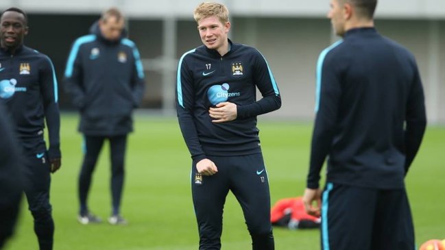 Kevin de Bruyne estará seis semanas fuera de las canchas en Manchester City