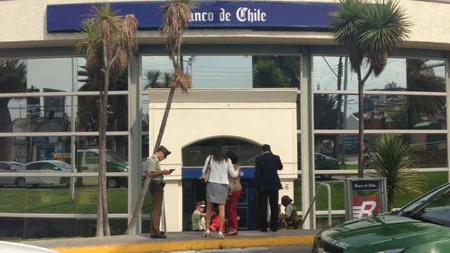 Carabineros frustró asalto a sucursal bancaria en Las Condes