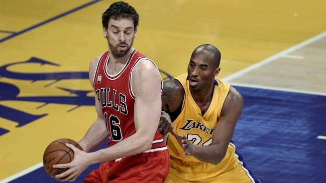 Pau Gasol dio una clase magistral en victoria de Chicago Bulls sobre Los Angeles Lakers