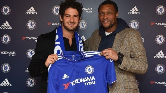 El brasileño Alexandre Pato llegó cedido a Chelsea hasta el final de temporada