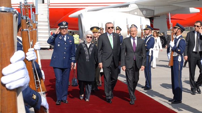  Presidente turco inició en Chile gira por América Latina  