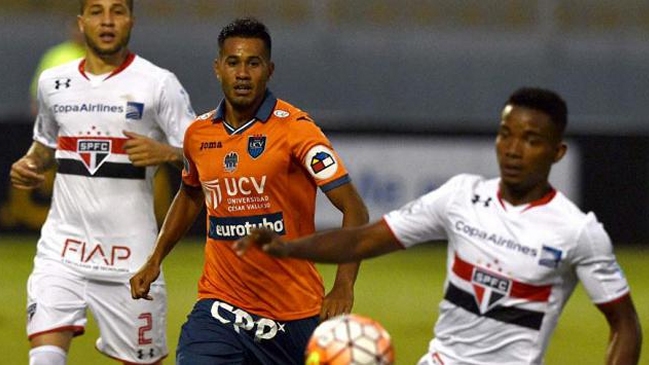 Sao Paulo rescató igualdad en su visita a César Vallejo por la Copa Libertadores