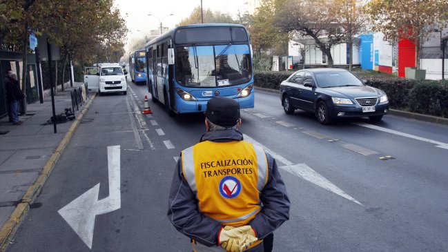 Las multas a los conductores del Transantiago por no detenerse en los paraderos
