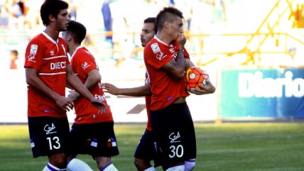 Nicolás Castillo marcó su sexto gol del Clausura ante U. de Concepción