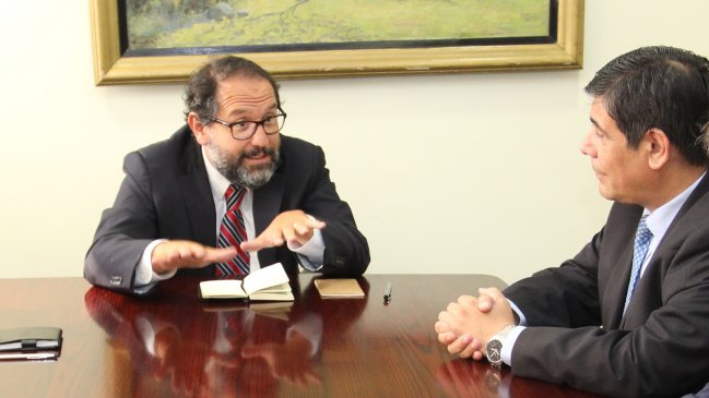 Presidente del CDE se reunió con ministro Osorio por caso CEMA