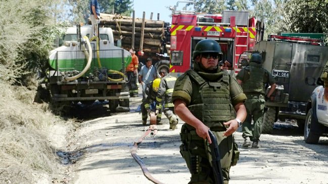 Gobernador de Arauco: Atentados son causados por pequeños grupos violentistas