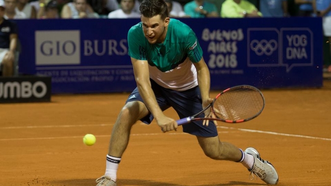 Dominic Thiem terminó con el avance del portugués Gastao Elias en Buenos Aires