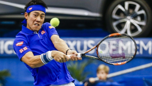 Nishikori se medirá con Kukushkin por un puesto en semifinales de Memphis