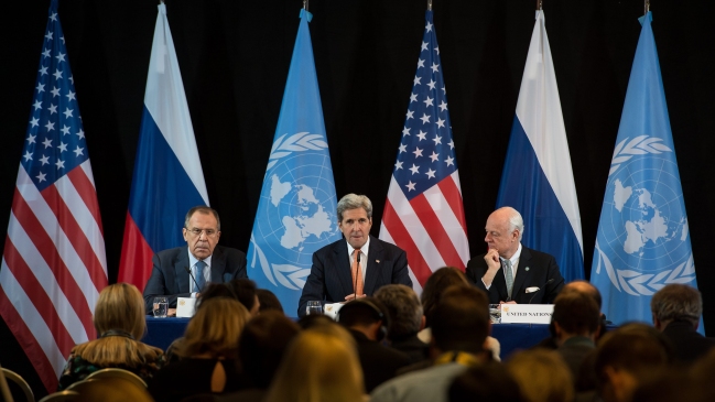 Estados Unidos anunció un acuerdo internacional para una tregua en Siria