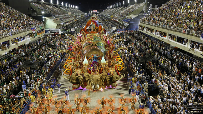  Carnaval de Río de Janeiro atrajo 1,03 millones de turistas  