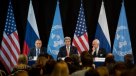 Estados Unidos anunció un acuerdo internacional para una tregua en Siria