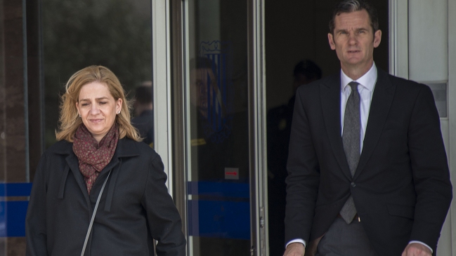 España: Acusan a infanta Cristina y su marido de tener trabajadores ficticios