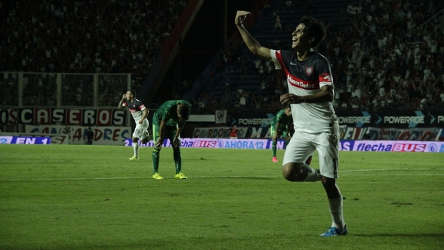 San Lorenzo venció sobre la hora a Sarmiento en la liga argentina