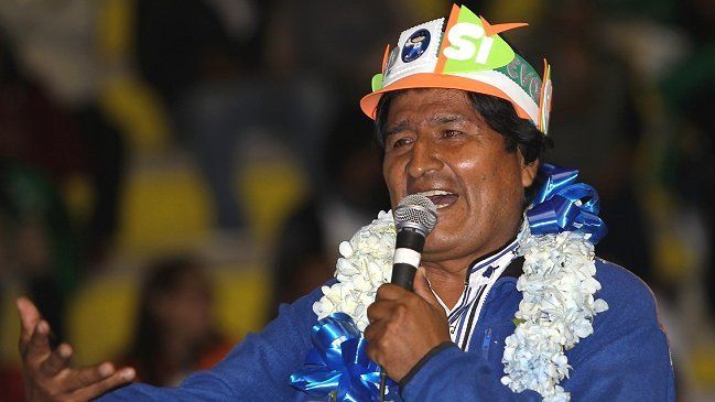 Evo Morales dijo que quienes no apoyan su reelección 