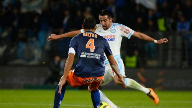 Mauricio Isla anotó en empate de Marsella con Niza