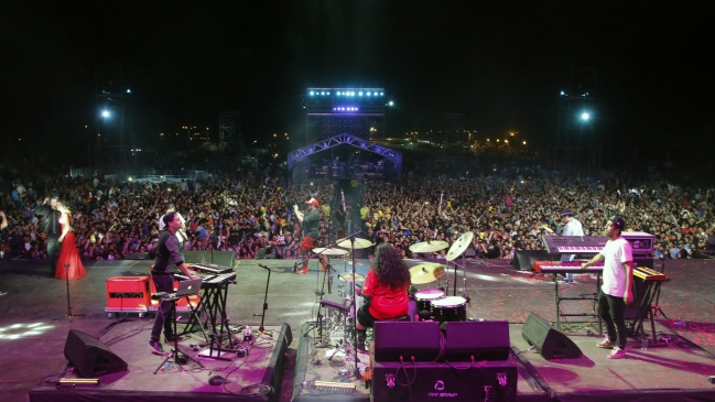 Dron se precipitó sobre público en la Fiesta de la Independencia de Talca