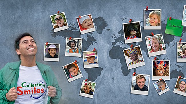 El chileno que fotografía y colecciona sonrisas por todo el mundo