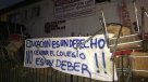 Colegio San Nicolás de Independencia fue tomado por profesores y apoderados