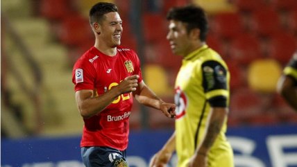 Diego Churín puso arriba a Unión Española ante San Luis