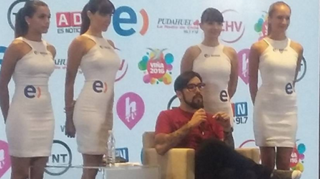 Edo Caroe no le teme al fracaso en el Festival de Viña