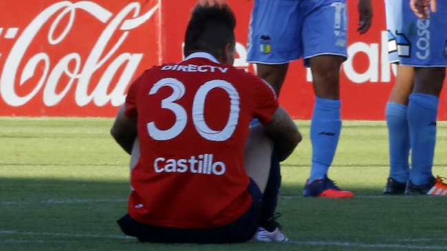 Nicolás Castillo estará tres a cuatro semanas fuera de las canchas