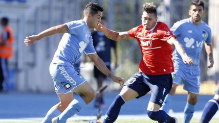 O'Higgins sacó del liderato a Universidad Católica con triunfo en Rancagua