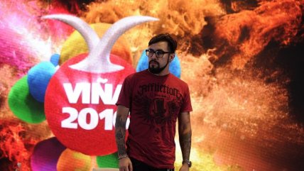   Edo Caroe enfrentó a la prensa del Festival 