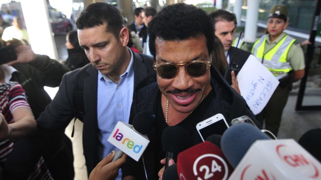 Lionel Richie ya está en Chile para ser parte de Viña 2016