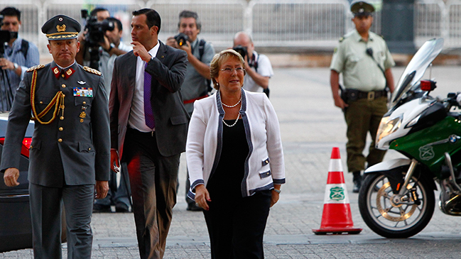 Presidenta Bachelet pidió 