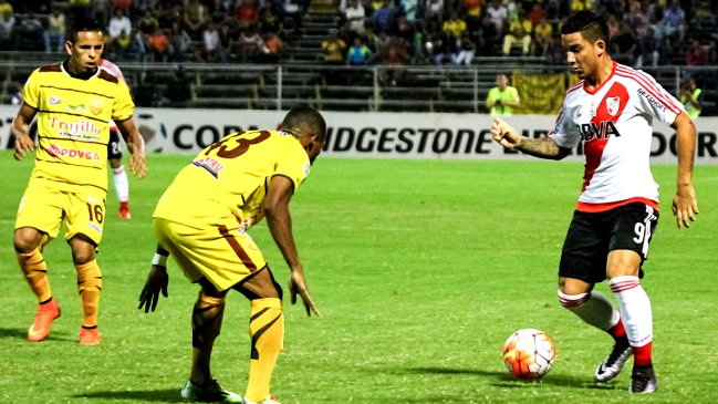 River Plate inició la defensa del título con cómodo triunfo sobre Trujillanos