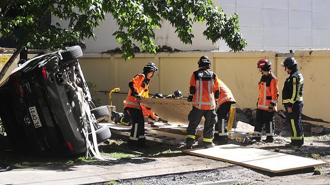 Herido en explosión de Las Condes 