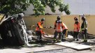 Herido en explosión de Las Condes \