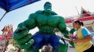 Templo budista en Tailandia decoró su exterior con superhéroes