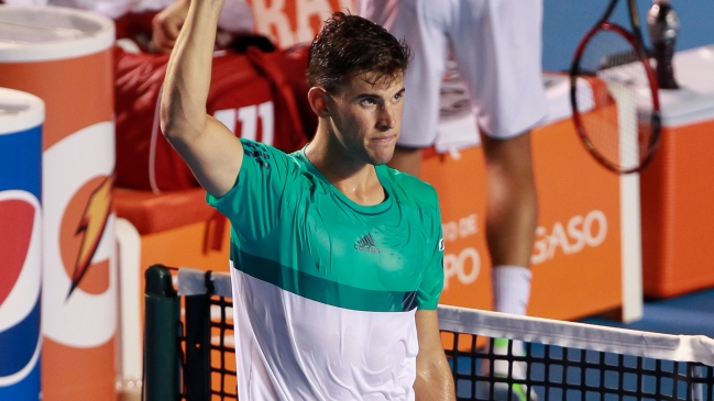 Dominic Thiem barrió con Sam Querrey y jugará la final del ATP de Acapulco