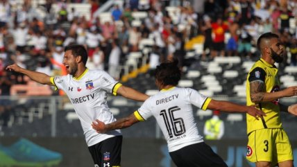 Martín Tonso anotó el primero de Colo Colo ante San Luis