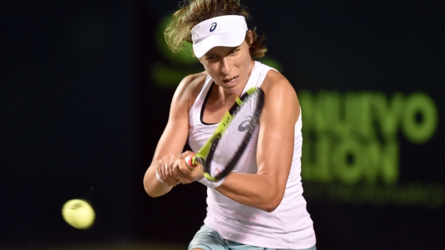 Británica Konta eliminó a la colombiana Mariana Duque en el WTA de Monterrey