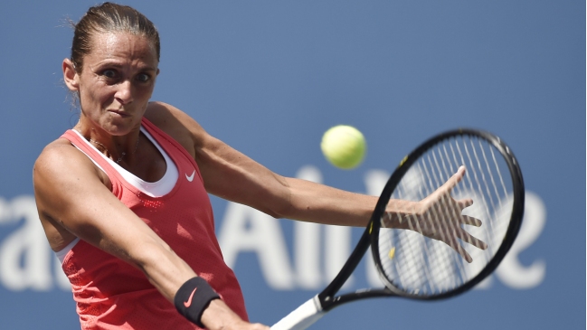 La primera cabeza de serie Roberta Vinci perdió inesperadamente en Malasia