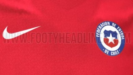 Filtran posible camiseta de Chile para la Copa América Centenario