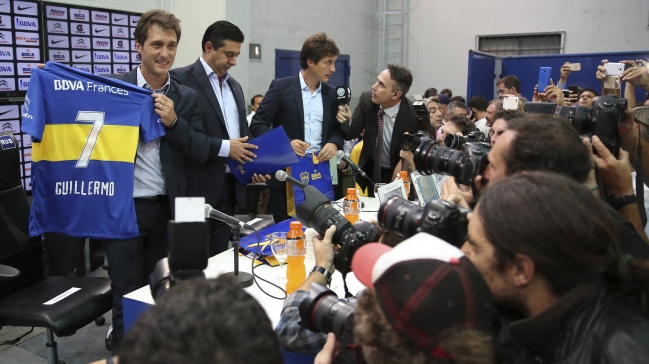 Barros Schelotto asumió en Boca y ya piensa en duelo ante Racing